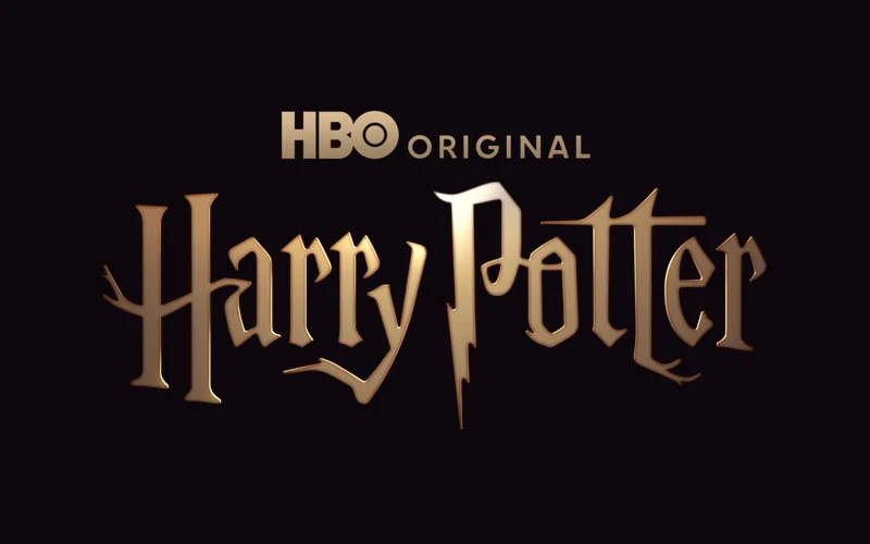 Harry Potter series title treatment